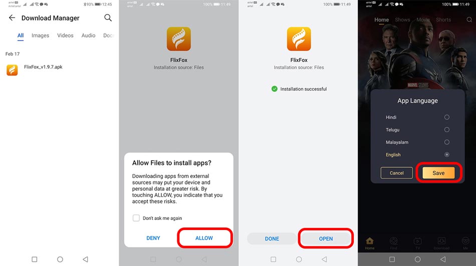 How to Download & Install FlixFox APK For Android